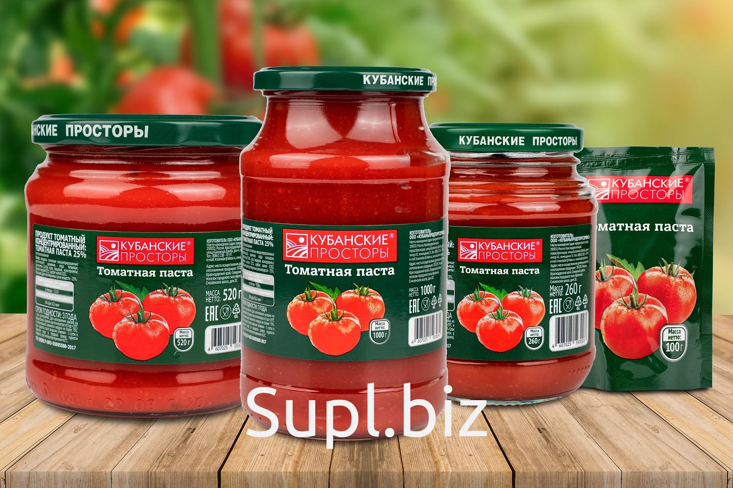 Томатная паста кубань