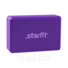 Блок для йоги FA-101 EVA, фиолетовый STARFIT
