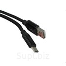 Кабель USB2.0 - Type C, 2.1A в оплетке, 1.0м