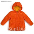 Куртка для девочки, рост 104 см, цвет оранжевый (арт. 2051-1)