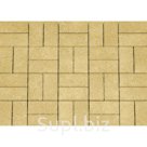 Тротуарная плитка Кирпичик 200х100х80 Желтый