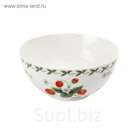 Салатник "Земляника", в подарочной упаковке, 16 см