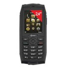 Телефон мобильный SENSEIT P110, 2 SIM, 2,4", 1.3 Мп, ударопрочный, водонепроницаемый, фонарик, черный