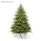 Ель искусственная "Царь Ёлка" Эвита, ЭВТ-155, H155 см, литые PE ветки, ПВХ
