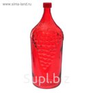 Бутылка 2 л «Винная. Виноград», цвет красный