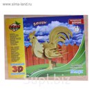 Конструктор деревянный 3D "Петух"