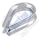 Коуш оцинкованный DIN 6899 B 6,0 (6*7мм)
