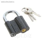 Замок навесной PALLADIUM K 601S-60, картонная упаковка