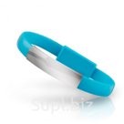 Голубой micro-USB кабель в виде браслета