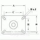 Артикул	911250
Г/п	300 кг
Диаметр	250 мм