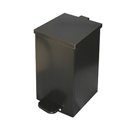 Урна с педалью из оцинкованной стали с полимерным покрытием. Снабжена внутренней рамкой-держателем для мусорных пакетов. Дно урны выполнено из оцинкованной ста…