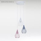 Светильник Liko 3x60Вт Е27 белый 35x35x100см