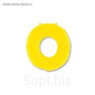 Шар полимерный 40" "Цифра 0", цвет ярко-жёлтый