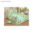 Постельное бельё 1,5сп Ночь нежна Весенний денек бир. 145х210, 150х210, 70х70 2шт, хлопок 100 гр/м