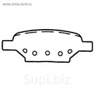 Колодки тормозные Friction Master CMX1033