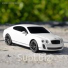 Машина радиоуправляемая "Bentley Continental", масштаб 1:24, работает от батареек, свет , МИКС, mz 27040