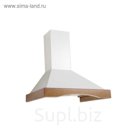 Вытяжка Elikor Оптима WOOD 60П-430-П3Л, бежевый/бук орех