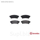 Колодки тормозные дисковые Brembo P83152