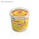 Пластилин на растительной основе ПИФАГОР, 4 цвета, 240 г, в пластиковом стакане