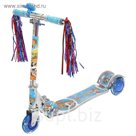 Самокат детский SCOOTER, цвет голубой