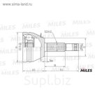 Шрус наружный MILES GA20082