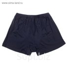 Трусы мужские боксеры, цвет синий, размер 48