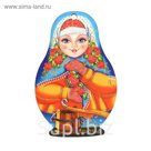Доска разделочная «Матрёшка Марья»