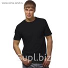 Футболка мужская StanGalant, размер 44, цвет чёрный 150 г/м 02