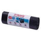 Мешки для мусора 120 л, черные, в рулоне 10 шт., ПНД, 14 мкм, 70?110 см (±5%), стандарт, ЛАЙМА