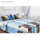 Постельное бельё "Этель престиж" евро Пегас 200*220 см, 220*240 см, 50*70 + 5 см 2 шт.