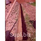 Устройство дренажа, траншея