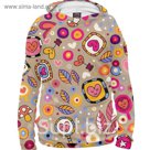 Худи женское Love, размер XXXL 14F-236646