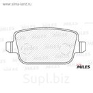 Тормозные колодки задние MILES E110109