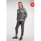 Кардиган мужской Stavanger 644 Norlender, Артикул товара 6441104, цвет темно-серый, размер М