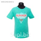 Футболка для мальчика, рост 116 см, цвет зелёный DS0071/15