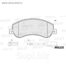 Тормозные колодки передние MILES E100091