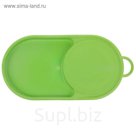 Доска разделочная с лотком 42х21 см, цвет МИКС