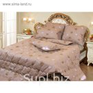 Одеяло всесезонное 200х210 верблюжья шерсть 300 гр, ткань тик