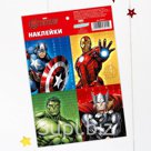 Наклейки Супергерои Мстители 11х16 см