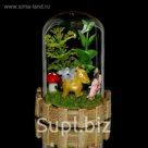 Сувенир колба "Животные в джунглях" МИКС