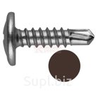 SMR SV RAL8017 Саморез крашеный со сверлом, прессшайбой и крестообразным шлицем