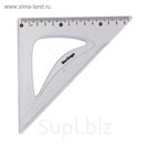 Треугольник 13 см 130* Berlingo Spike, прозрачный 248753