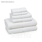 Полотенце Chalet White, размер 46х71 см, белый, махра