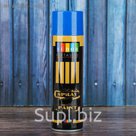 Краска для аэрографии, 200 мл, 180 г, не смывается, цвет синий