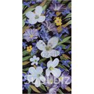 Художественное панно из мозаики Sicis violets flower