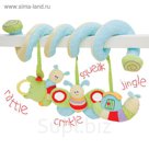 Игрушка-спираль  «Гусеница» для кроватки Little Bird Told Me