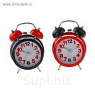 Будильник "Красные цифры", цвета МИКС