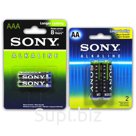 Батарейка Sony мизинчиковая (ААА) щелочная LR-03 - 2, комплект 2 шт. - цена за 1 шт.