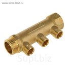 Коллектор ProFactor, 1" х 1/2" 3 выхода
