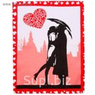 Вафельное полотенце "Collorista" Встреча, размер 48х62±2 см